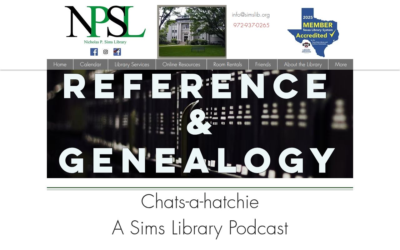 Waxahachie city directory research at Sims Library Reference and Genealogy